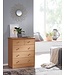 Wohnling Ontwerp houten dressoir CHCK 60 x 70 x 35 cm boek met 5 laden | Multi-purpose dressoir flat voor materialen | Hedendaagse dressoir tijdloze dresser