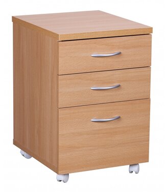 Wohnling Ladeblok OTTAWA beuk met wielen 40 cm - WL1.342