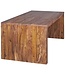 Wohnling bureau BOHA massief hout Sheesham computertafel 140 cm breed echt hout ontwerp archief kantoor tafel landelijke stijl kantoormeubilair modern kantoormeubilair