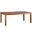 Wohnling Eetkamertafel MUMBAI 200x100x76 cm Sheesham massief houten eettafel tijdloos, keukentafel rechthoekig, houten tafel eetkamer eenvoudig, grote eettafel hout
