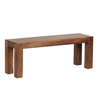Wohnling Eetkamerbank MUMBAI sheesham 120 cm - WL1.435