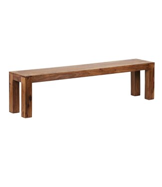 Wohnling Eetkamerbank sheeshamhout 180 cm lang - WL1.437