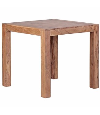 Wohnling Eettafel MUMBAI acacia bruin 80x80 cm - WL1.441