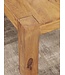 Wohnling massief houten salontafel Acacia 60 cm brede eettafel Ontwerp bruin landelijke stijl tafel natuur