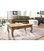 Wohnling salontafel massief hout acacia 110 cm breed salontafel design natuurproduct landelijke stijl bijzettafel