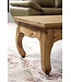 Wohnling salontafel massief hout acacia 110 cm breed salontafel design natuurproduct landelijke stijl bijzettafel