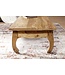 Wohnling salontafel massief hout acacia 110 cm breed salontafel design natuurproduct landelijke stijl bijzettafel
