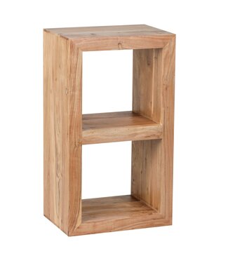 Wohnling Open kast MUMBAI acacia 88 cm hoog - WL1.449