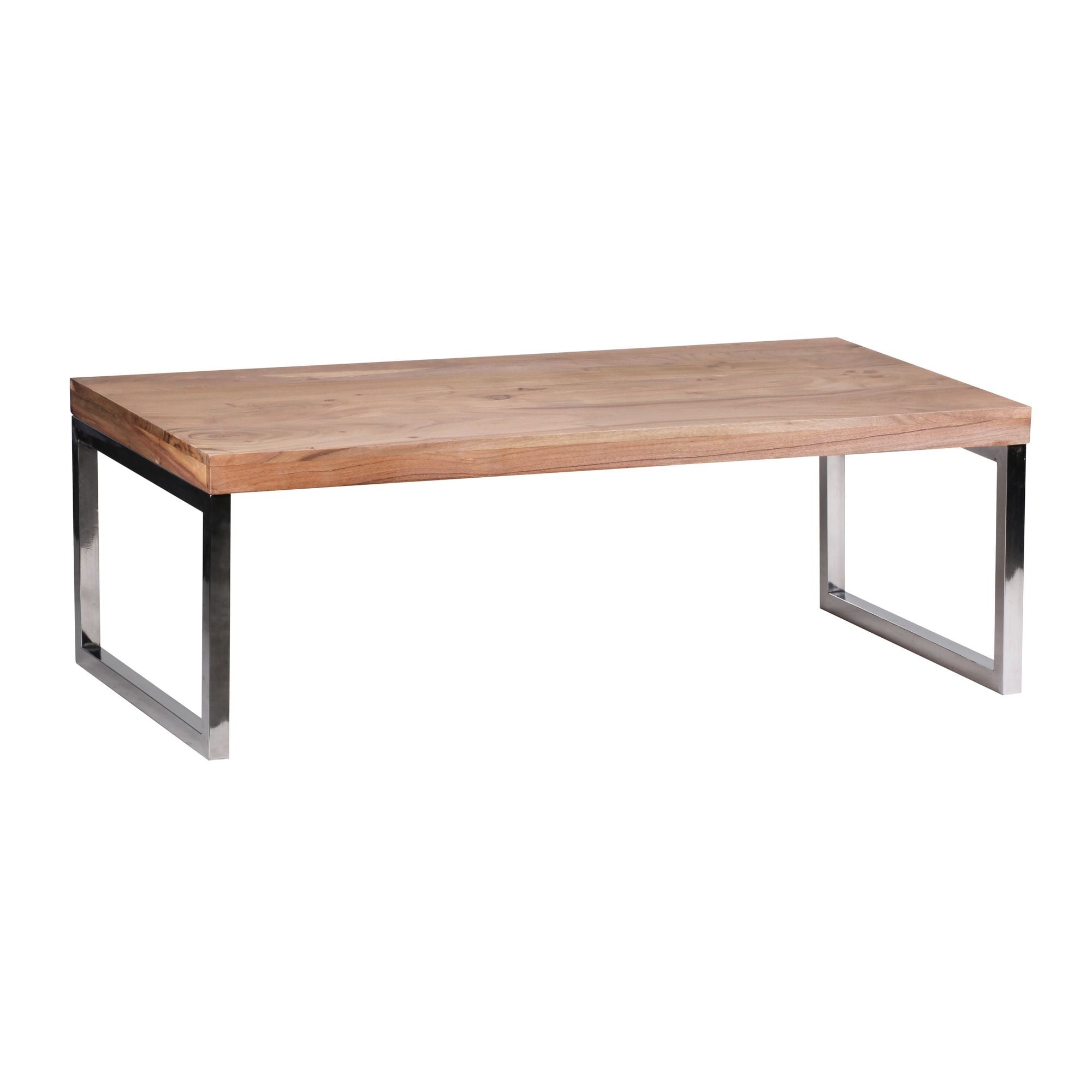 Salontafel acaciahout bruin 120 cm Bruin