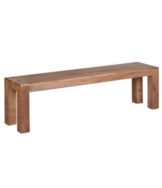 Wohnling Eetkamerbank MUMBAI acaciahout 160 cm - WL1.463