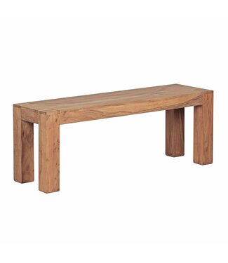 Wohnling Eetkamerbank MUMBAI acaciahout 120 cm - WL1.465