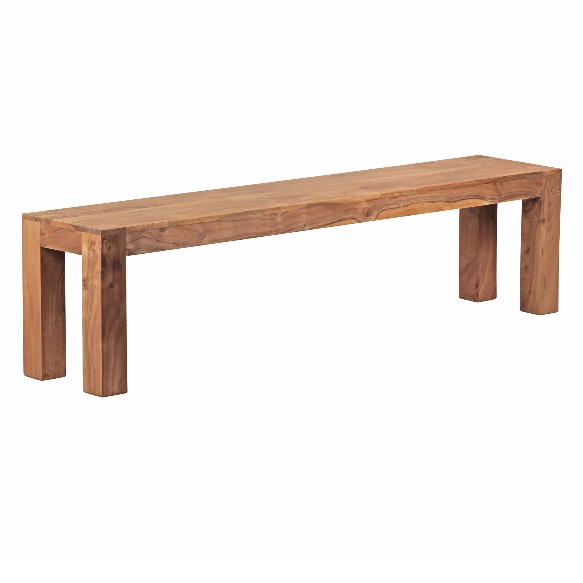 Eetkamerbank acaciahout 180 cm lang