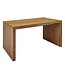 Wohnling Massief houten acacia computertafel 160 cm breed echt hout design archief kantoor tafel landelijke stijl
