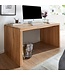 Wohnling Massief houten acacia computertafel 160 cm breed echt hout design archief kantoor tafel landelijke stijl