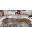 Wohnling eetkamerbank BAGLI massief hout Sheesham 120 x 45 x 40 cm houten bank natuurproduct Keukenbank in landhuisstijl