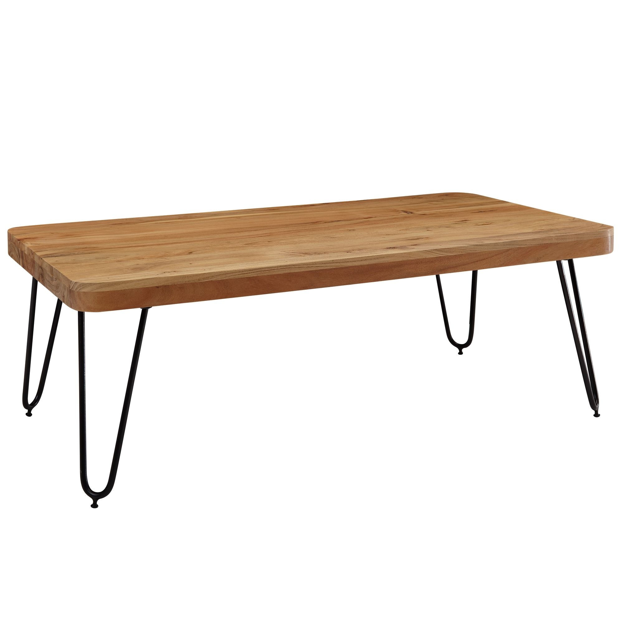 Salontafel BAGLI acaciahout 115 cm