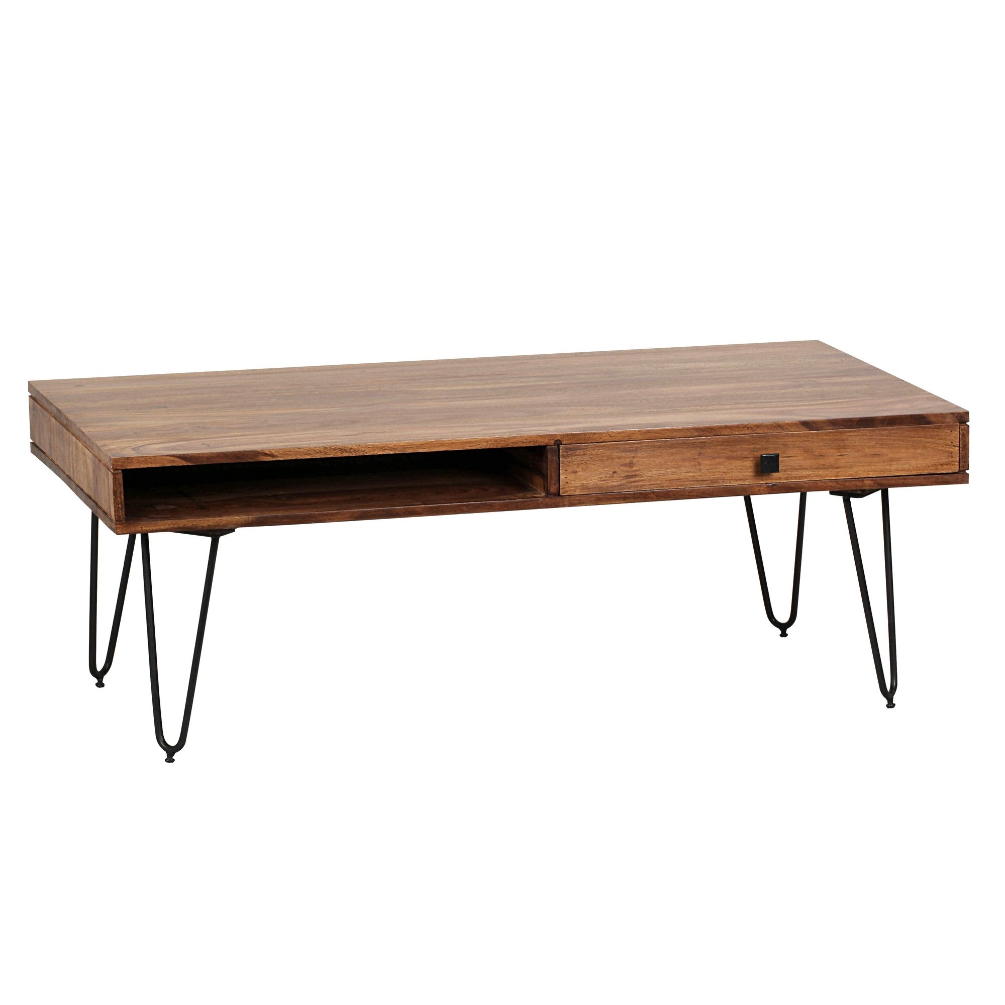 Salontafel BAGLI sheeshamhout 110 cm