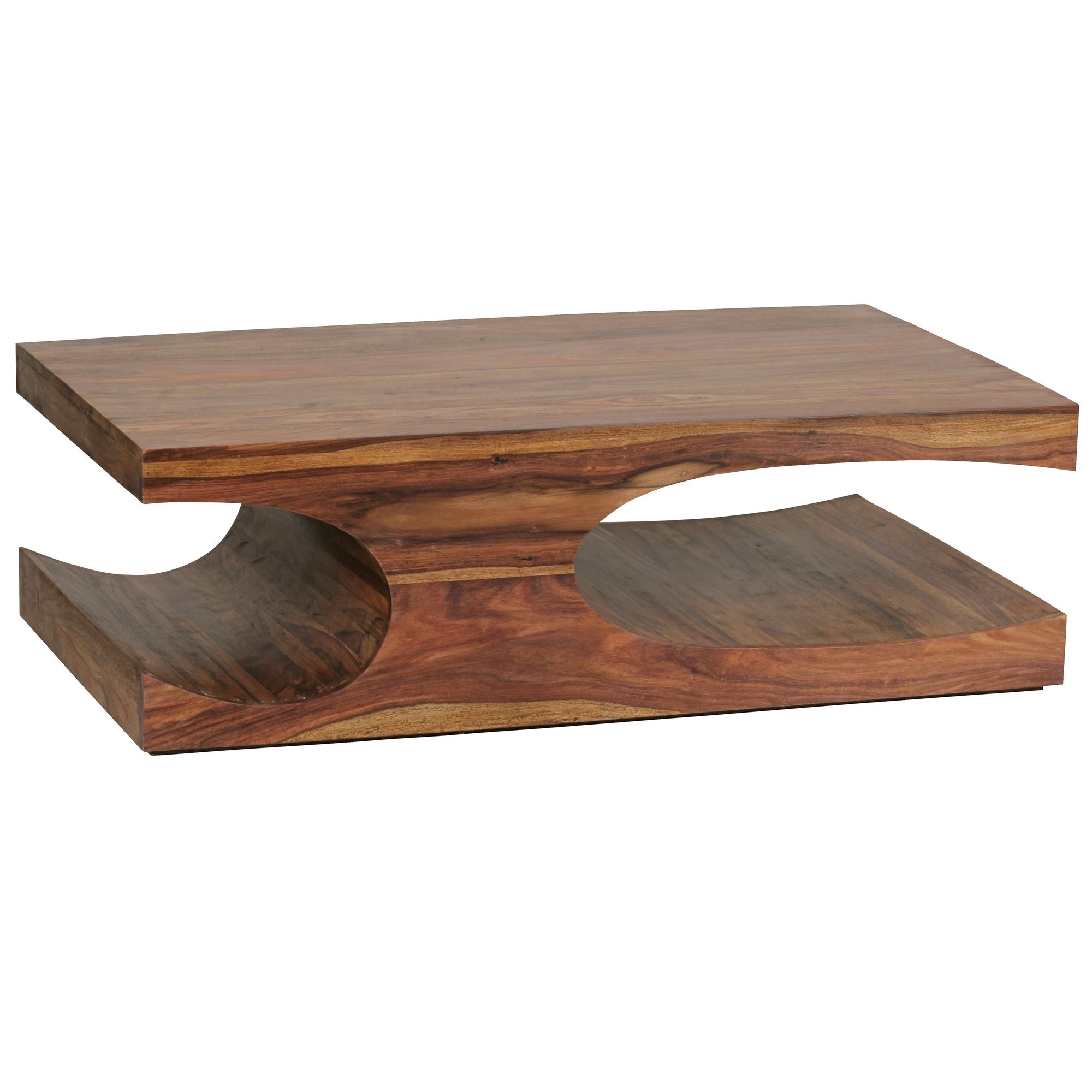 Salontafel sheeshamhout bruin 118 cm