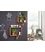 Wohnling set van 2 wandplanken MUMBAI massief houten sheesham houten plank landelijke huisstijl hangende plank echte houten wandplank natuurlijk product