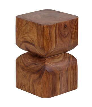 Wohnling Bijzettafel sheeshamhout bruin 45 cm - WL1.562
