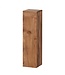 Wohnling bijzettafels set van 3 WL1.567 massief hout 24,5x85x24,5 cm Acacia tafels | Houten tafel natuurproduct Echte houten bijzettafels Decoratieve kolommen | Drie houten tafels bruin | Bloembox hout Modern