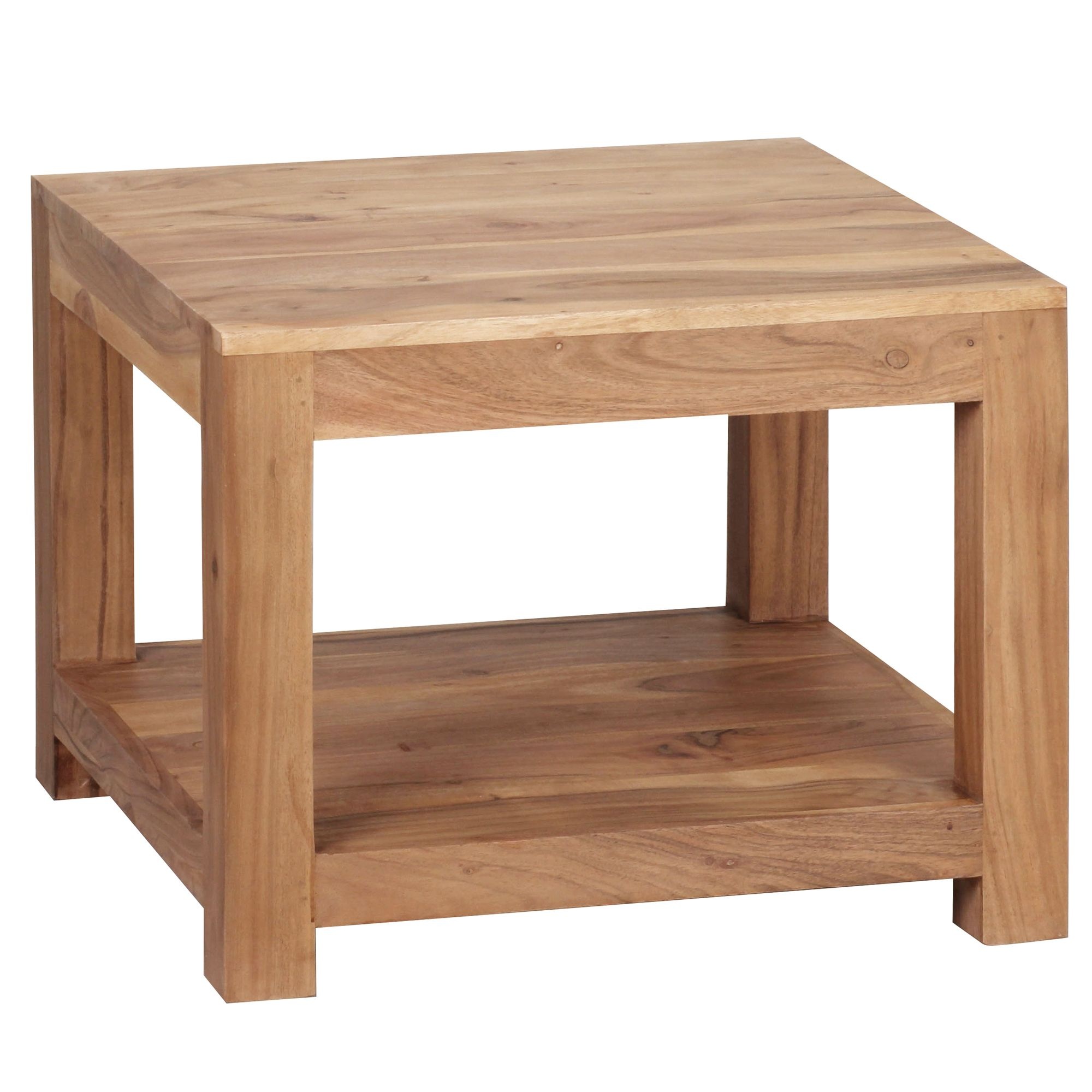 Salontafel MUMBAI acaciahout bruin 60 cm
