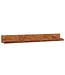 Wohnling wandplank MUMBAI massief hout sheesham houten plank 160 cm landelijke stijl hangende plank echt houten wandplank natuurlijk product