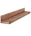 Wohnling wandplank MUMBAI massief hout acaciahout plank 160 cm landelijke stijl hangplank echt hout wandplank natuurlijk product