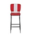 Wohnling American Diner 50s Retro Rood Wit - WL1.718