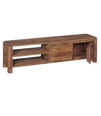 Wohnling Tv-meubel sheeshamhout 140 cm breed - WL1.743