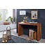 Wohnling Console tafel massief hout Sheesham console bureau 115 x 40 cm cottage stijl werktafel natuurlijk hout modern