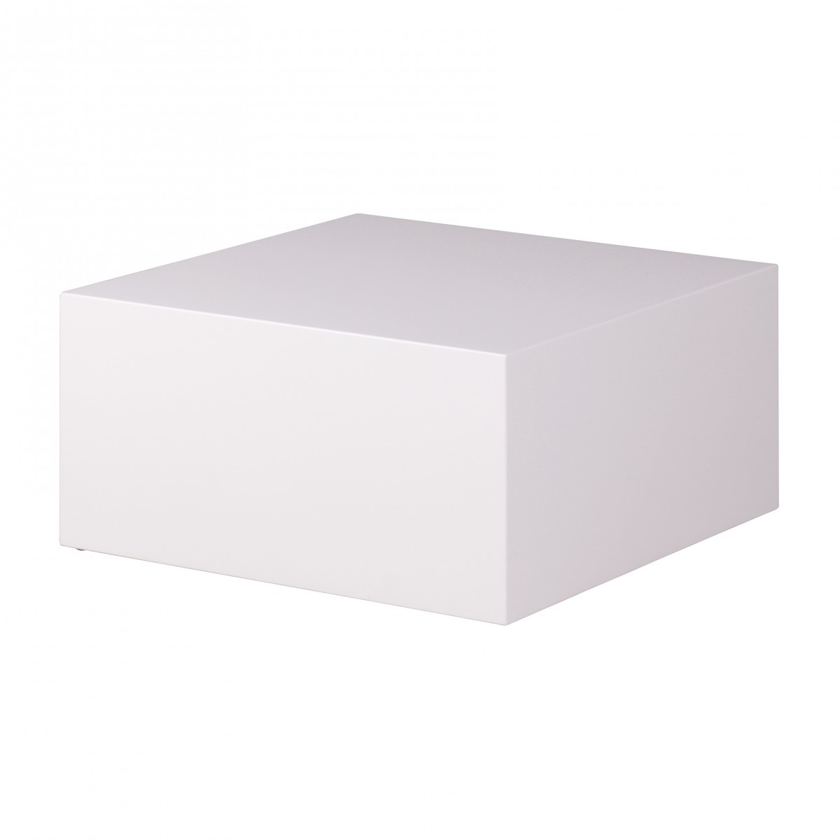 Salontafel MONOBLOC wit 60 cm