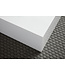 Wohnling salontafel MONOBLOC 60 x 60 x 30 cm hoogglans MDF wit gelakt | Design woonkamertafel Cube vierkant | Lounge bijzettafel kubusvorm