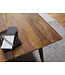 Wohnling eetkamertafel REPA 160 x 80 x 76 cm Sheesham rustiek massief hout | Design landhuis eettafel | Tafel voor eetkamer groot | 6 - 8 personen