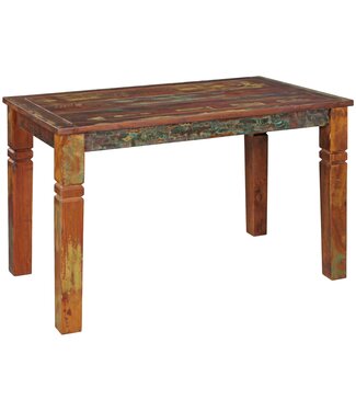 Wohnling Eettafel DELHI mangohout 120x70 cm - WL5.060