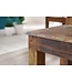 Wohnling eettafel DELHI 120 x 70 x 76 cm Mango shabby chic massief hout | Ontwerp uw villa te dineren boot hout | Tafel om te dineren rechthoekige | Kitchen Table 4 - 6 personen