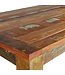 Wohnling eettafel DELHI 120 x 70 x 76 cm Mango shabby chic massief hout | Ontwerp uw villa te dineren boot hout | Tafel om te dineren rechthoekige | Kitchen Table 4 - 6 personen