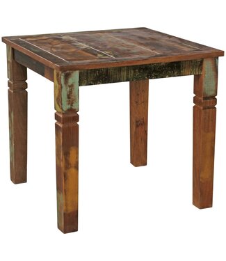 Wohnling Eettafel DELHI mangohout 80x80 cm - WL5.061