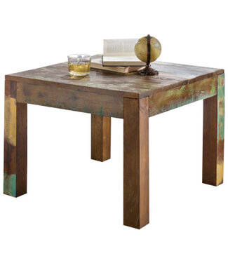 Wohnling Salontafel DELHI massief hout 60 cm - WL5.068