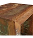 Wohnling Bijzettafel Calcutta 45 x 45 x 35 cm, Massief Houten Cube Tafel voor Woonkamer, Salontafel met Opbergruimte, Nachtkastje - Nachtconsole - Nachtkastje