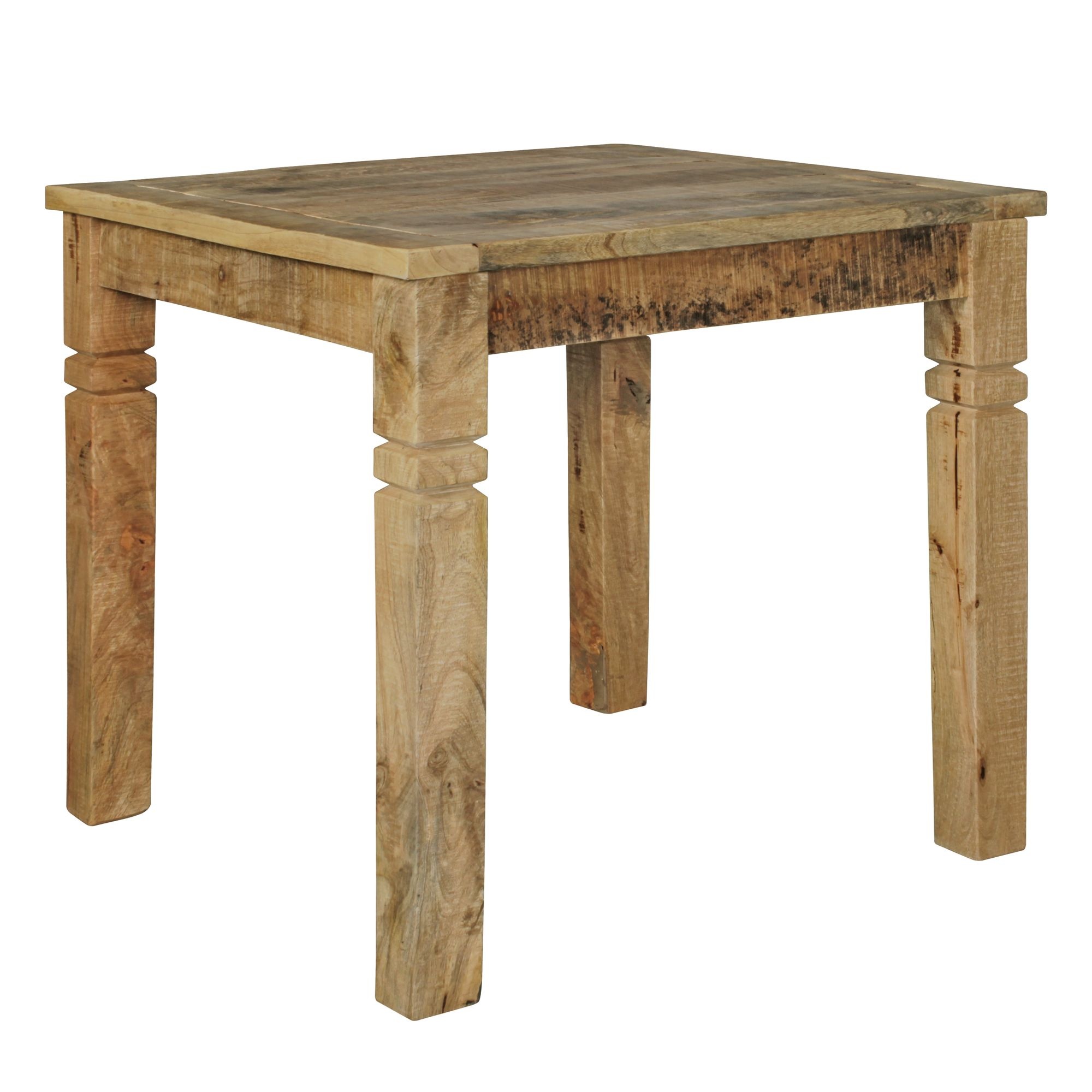 Eettafel RUSTICA mangohout 80 cm