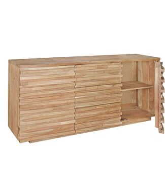 Wohnling Dressoir KADA acaciahout 160x75x43 cm - WL5.200