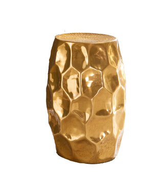 Wohnling Bijzettafel JADA aluminium goud 47 cm hoog