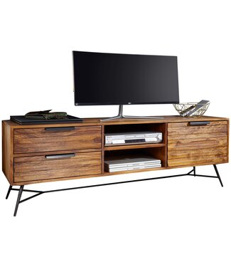 Wohnling Tv-meubel NISHAN sheeshamhout 160 cm - WL5.584