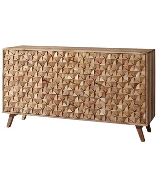 Wohnling Dressoir REWA acaciahout bruin 140 cm - WL5.598