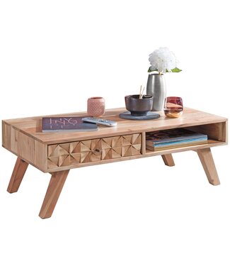 Wohnling Salontafel REWA acaciahout 95 cm breed - WL5.599