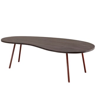 Wohnling Salontafel JAI acaciahout grijs 122x63 cm