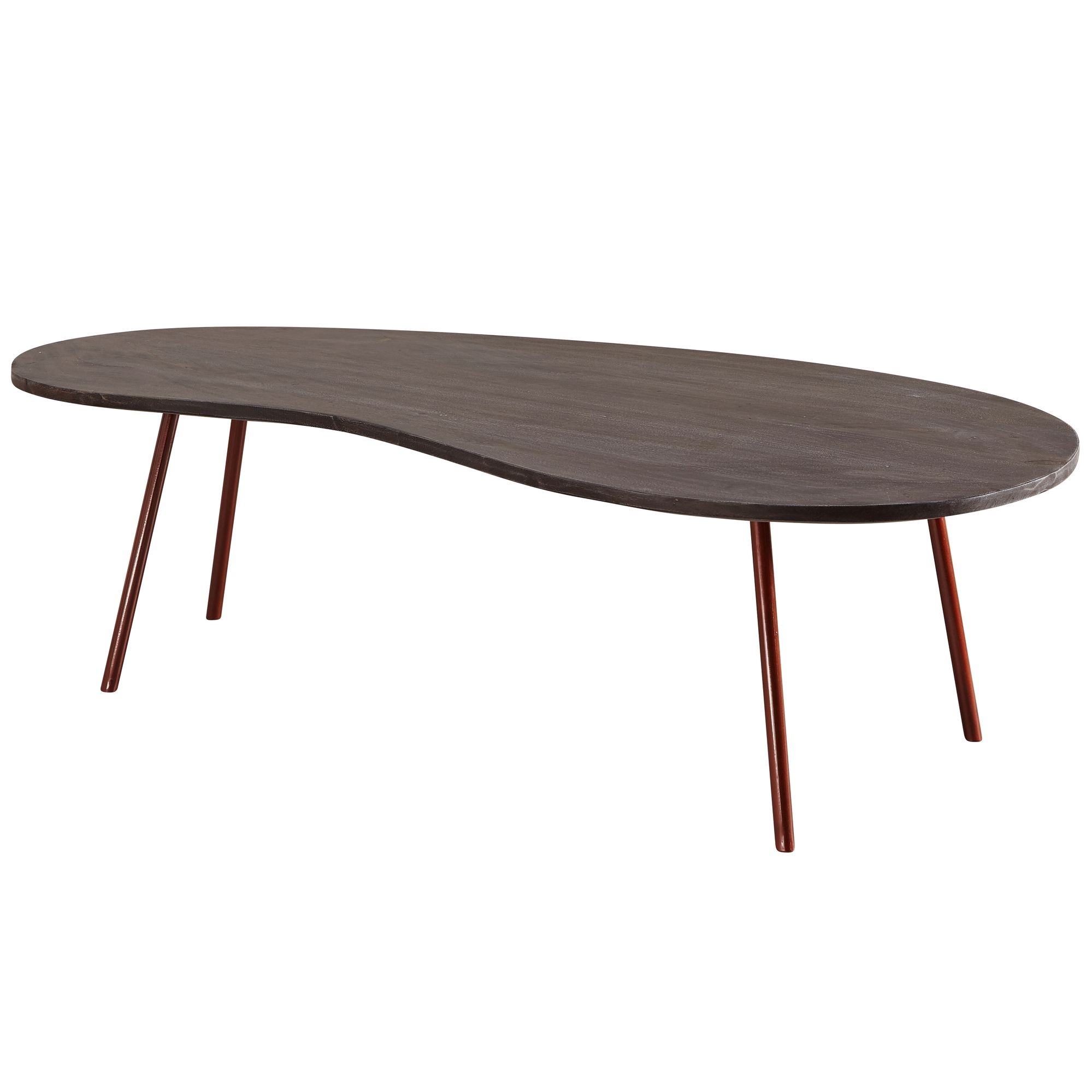 Salontafel JAI acaciahout grijs 122x63 cm