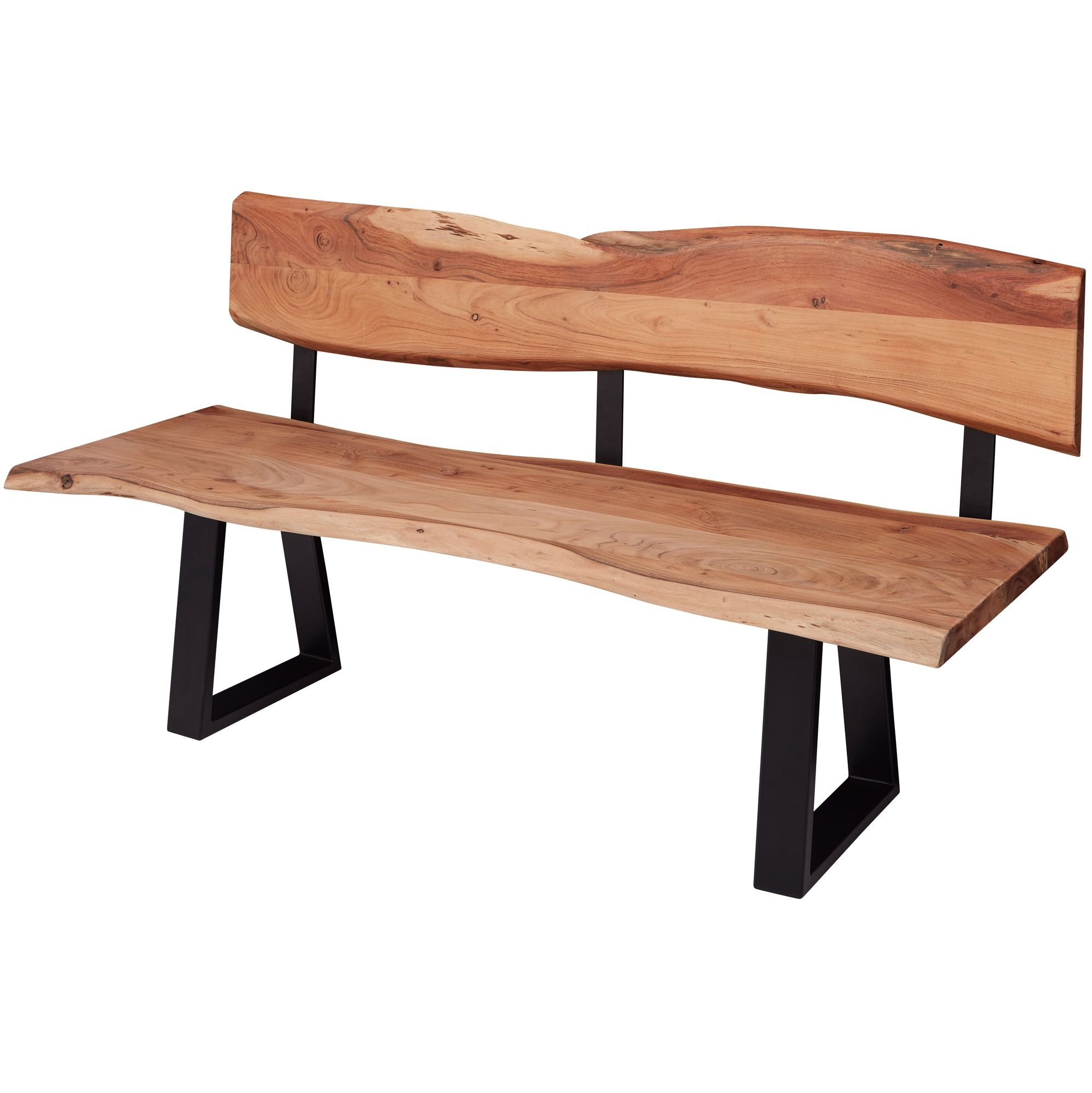 Eetkamerbank GAYA acaciahout 160x84 cm