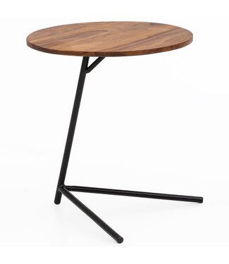 Wohnling Bijzettafel sheeshamhout 40x46 cm - WL5.657